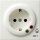 Gira 045140 Schuko ÜSS S-Color Reinweiß