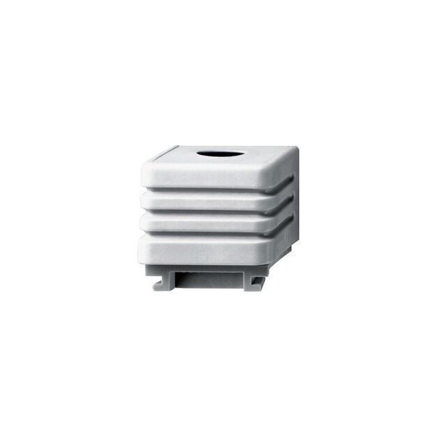 Gira 000730 Adapter Leitungseinführung 2-fach Set WG AP Grau