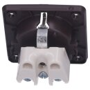 Berker 941852501 Steckdose SCHUKO mit Schraubklemmen Integro Modul-Einsätze Braun matt