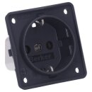 Berker 941852505 Steckdose SCHUKO mit Schraubklemmen Integro Modul-Einsätze Anthrazit matt
