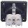 Berker 941852505 Steckdose SCHUKO mit Schraubklemmen Integro Modul-Einsätze Anthrazit matt