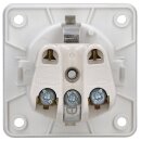 Berker 941852502 Steckdose SCHUKO mit Schraubklemmen Integro Modul-Einsätze Polarweiß matt