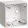 Berker 911512509 Aufbau-Gehäuse hoch Aufputz Integro Flow/Pure Polarweiß glänzend