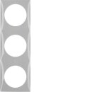 Berker 918192507 Rahmen 3-fach Integro Flow Grau...