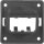 Berker 945592505 Tragplatte 2-fach für MINI-COM Module Integro Modul-Einsätze Anthrazit glänzend