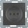 Berker 6167331606 Steckdose ohne Schutzkontakt mit erhöhter Berührungsschutz S.1/B.3/B.7 Anthrazit matt