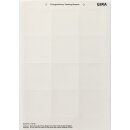 Gira 145800 Beschriftungsbögen 62 x 62 mm Zubehör