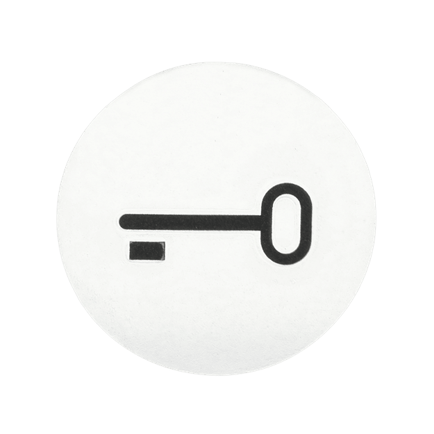 Busch-Jaeger 2144 TR Abtastbares Symbol Schlüssel 2CKA001714A0297