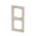 Busch-Jaeger 1722-182K future® linear-Abdeckrahmen 2-fach Rahmen (Thermoplast) Weiß future® linear 2CKA001754A4231