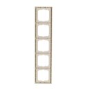 Busch-Jaeger 1725-182K future® linear-Abdeckrahmen 5-fach Rahmen (Thermoplast) Weiß future® linear 2CKA001754A4234