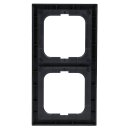 Busch-Jaeger 1722-181K future® linear-Abdeckrahmen 2-fach Rahmen (Thermoplast) Anthrazit future® linear 2CKA001754A4241