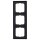 Busch-Jaeger 1723-181K future® linear-Abdeckrahmen 3-fach Rahmen (Thermoplast) Anthrazit future® linear 2CKA001754A4242