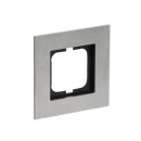 Busch-Jaeger 1721-860 Abdeckrahmen 1-fach Rahmen (Metall) Edelstahl carat® 2CKA001754A4254