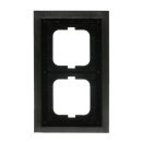 Busch-Jaeger 1722-860 Abdeckrahmen 2-fach Rahmen (Edelstahl) Edelstahl carat® 2CKA001754A4255