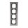 Busch-Jaeger 1724-860 Abdeckrahmen 4-fach Rahmen (Metall) Edelstahl carat® 2CKA001754A4257