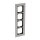 Busch-Jaeger 1724-860 Abdeckrahmen 4-fach Rahmen (Metall) Edelstahl carat® 2CKA001754A4257
