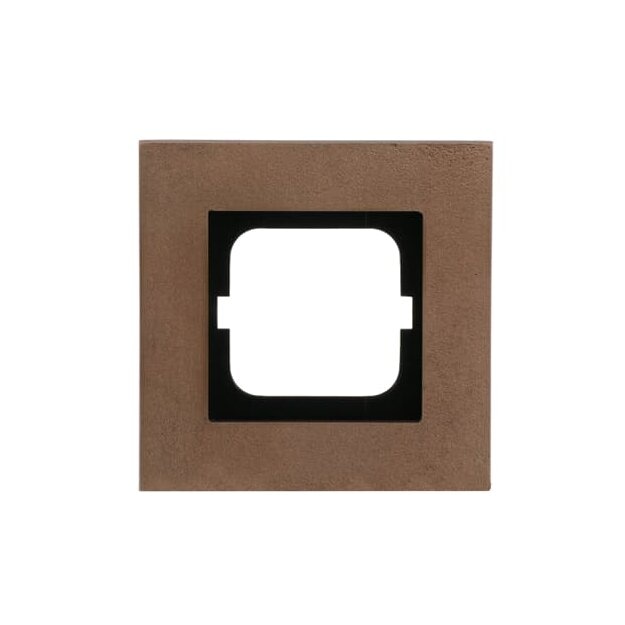 Busch-Jaeger 1721-821 Abdeckrahmen 1-fach Rahmen (Metall) Bronze carat® 2CKA001754A4258