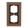 Busch-Jaeger 1722-821 Abdeckrahmen 2-fach Rahmen (Metall) Bronze carat® 2CKA001754A4259