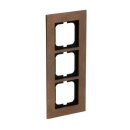 Busch-Jaeger 1723-821 Abdeckrahmen 3-fach Rahmen (Metall) Bronze carat® 2CKA001754A4260