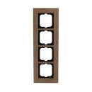 Busch-Jaeger 1724-821 Abdeckrahmen 4-fach Rahmen (Metall)...