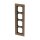 Busch-Jaeger 1724-821 Abdeckrahmen 4-fach Rahmen (Metall) Bronze carat® 2CKA001754A4261