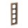 Busch-Jaeger 1724-821 Abdeckrahmen 4-fach Rahmen (Metall) Bronze carat® 2CKA001754A4261