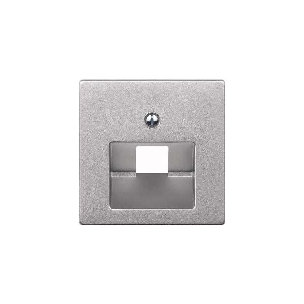 Merten 298360 Zentralplatte für UAE-Einsatz 1-fach Aluminium System M