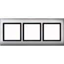 Merten 400360 AQUADESIGN-Rahmen 3-fach Aluminium