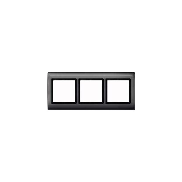 Merten 400314 AQUADESIGN-Rahmen 3-fach Anthrazit