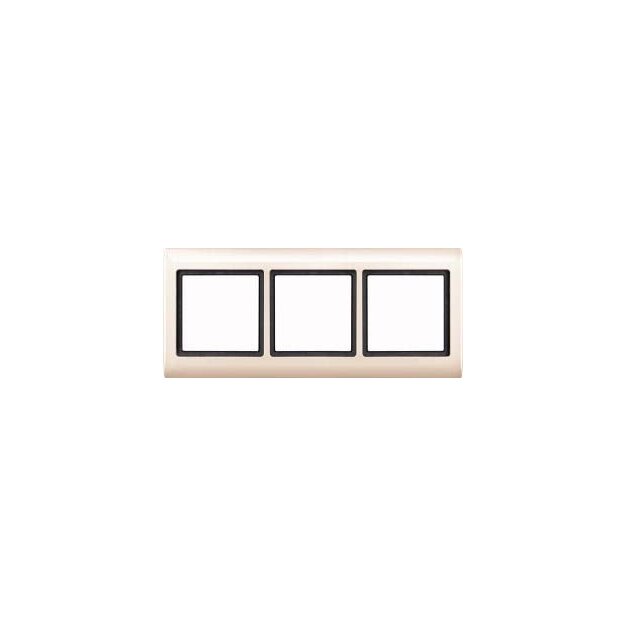 Merten 400344 AQUADESIGN-Rahmen 3-fach Weiß