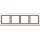 Merten 400444 AQUADESIGN-Rahmen 4-fach Weiß