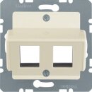 Berker 146402 Zentralplatte für Krone Modular Jacks...