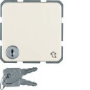 Berker 4763 Steckdose SCHUKO mit Klappdeckel und Schloss...