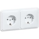Peha 00496111 Standard Steckdose SCHUKO 2-fach...