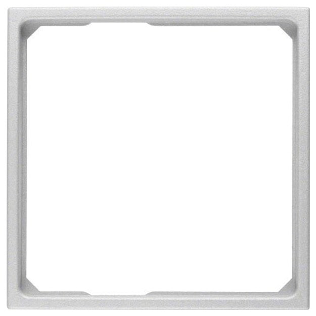 Berker 11091414 Adapterring für Zentralstück 50 x 50 mm S.1/B.3/B.7 Alu matt