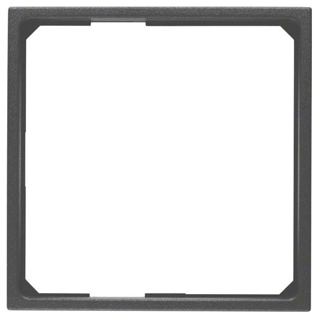 Berker 11091616 Adapterring für Zentralstück 50 x 50 mm S.1/B.3/B.7 Anthrazit matt