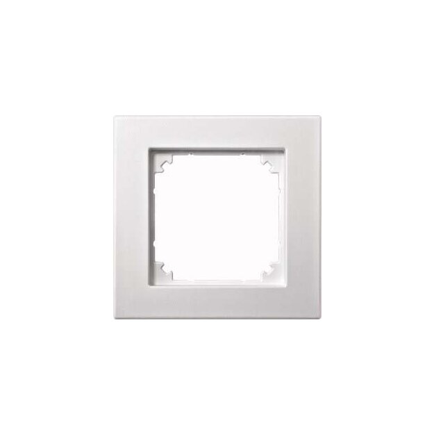 Merten 488119 M-PLAN II-Rahmen 1-fach bündiger Einbau Polarweiß