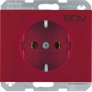 Berker 47157115 Steckdose SCHUKO mit Aufdruck K.1/K.5 Rot...