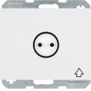 Berker 47867109 Steckdose SCHUKO mit Klappdeckel und...