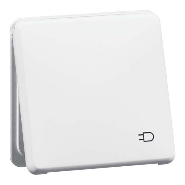 Peha 00792511 Standard Steckdose SCHUKO Reinweiß Klappdeckel