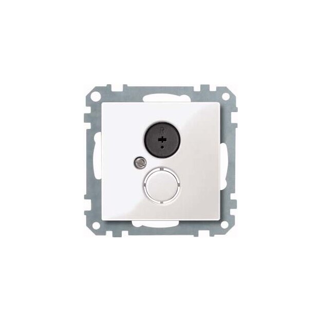 Merten 296919 Lautsprecher-Steckdosen-Einsatz Polarweiß glänzend System M