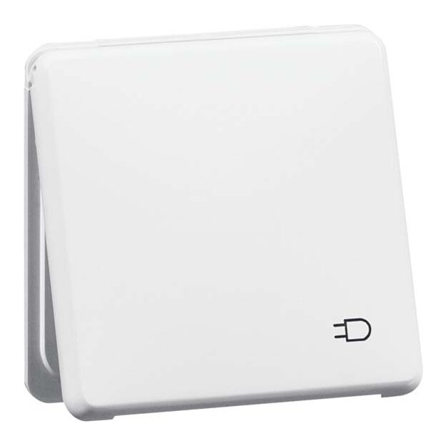 Peha 00792811 Standard Steckdose SCHUKO Weiß Klappdeckel Steckklemmen