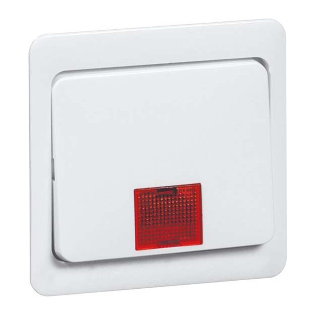 Peha 00166011 Standard Wippe Reinweiß Rote Linse