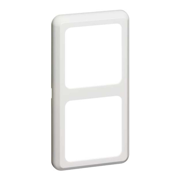 Peha 00603211 Compacta Rahmen 2-fach Einbau Reinweiß