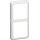 Peha 00618211 Compacta Rahmen 2-fach Einbau Tiefschwarz