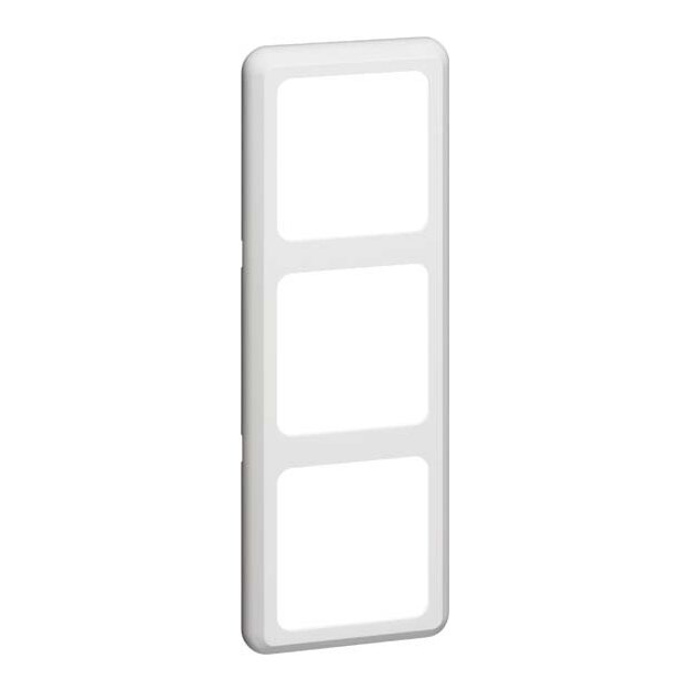 Peha 00603311 Compacta Rahmen 3-fach Einbau Reinweiß