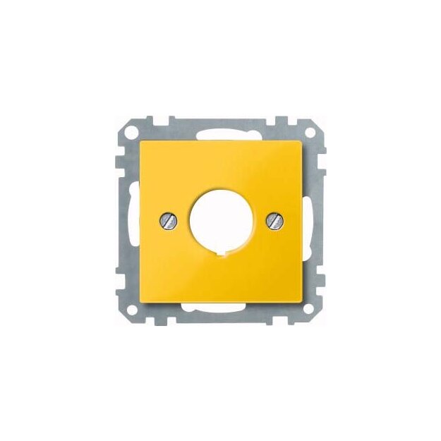 Merten 393803 Zentralplatte für Not-Ausschalter Gelb System M