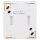 Busch-Jaeger 2601/2 W-54 Wippschalter Ausschaltung, 2-polig (Thermoplast) Alpinweiß ocean® (IP 44) Aufputz 2CKA001085A1627
