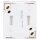 Busch-Jaeger 2621 WN-54-205-101 Doppeltaster/Serientaster 2 Schließer, 1-polig (Arbeitsstrom) (Thermoplast) Alpinweiß ocean® (IP 44) Aufputz 2CKA001484A0379