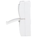 Busch-Jaeger 2601/6/20 EW-54 Kombination SCHUKO® Steckdose, mit Wippschalter Aus- und Wechselschaltung (Thermoplast) Alpinweiß ocean® (IP 44) Aufputz Steckdose 2CKA001684A0327